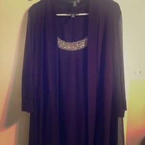 Elegant purple dress from Dillards
